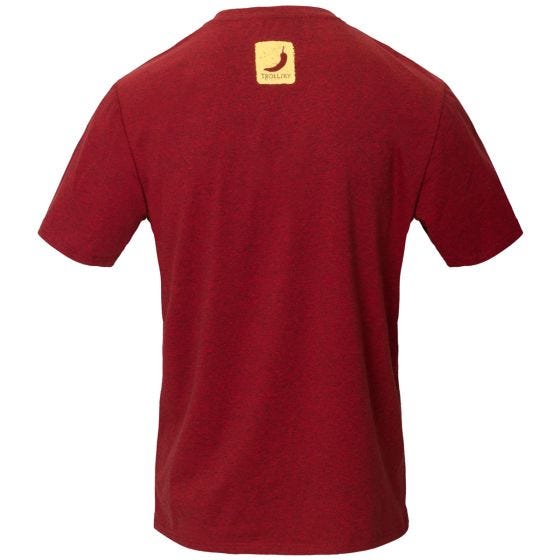 Koszulka T-shirt Helikon Trollsky Burns Twice - Melange Red