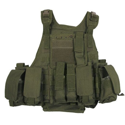 Kamizelka Taktyczna MFH Ranger MOLLE Oliwkowa