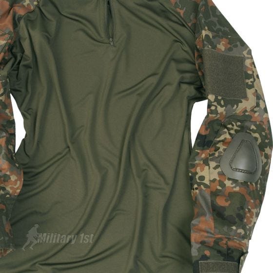 Bluza Mil-Tec Warrior z Nałokietnikami Flecktarn