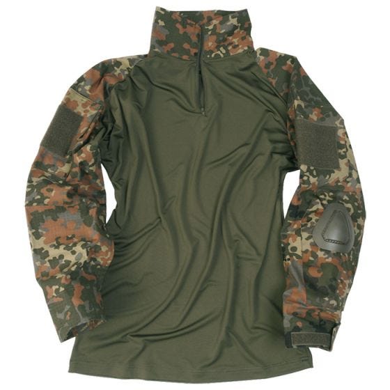 Bluza Mil-Tec Warrior z Nałokietnikami Flecktarn
