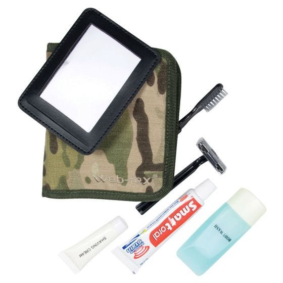 Wojskowa Kosmetyczka z Przyborami Web-Tex Wash Kit MultiCam
