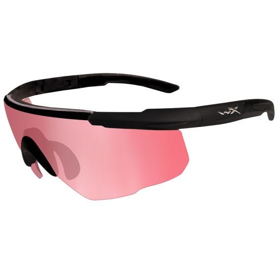 Okulary Taktyczne Wiley X Saber Advanced - Vermillion - Czarne
