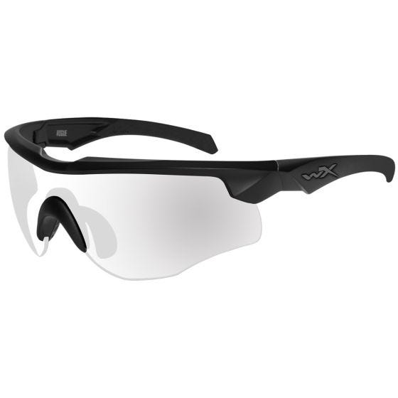 Okulary Taktyczne Wiley X WX Rogue COMM - Clear - Czarne
