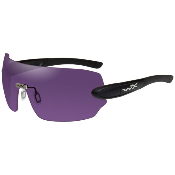 Okulary Taktyczne Wiley X WX Detection - Yellow + Orange + Purple - Czarne