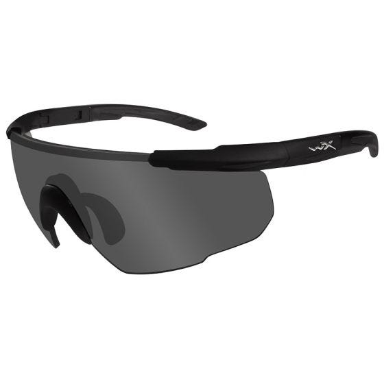 Okulary Taktyczne Wiley X Saber Advanced - Smoke - Czarne