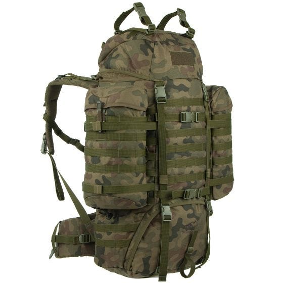 Plecak Wisport Raccoon 65L PL Woodland