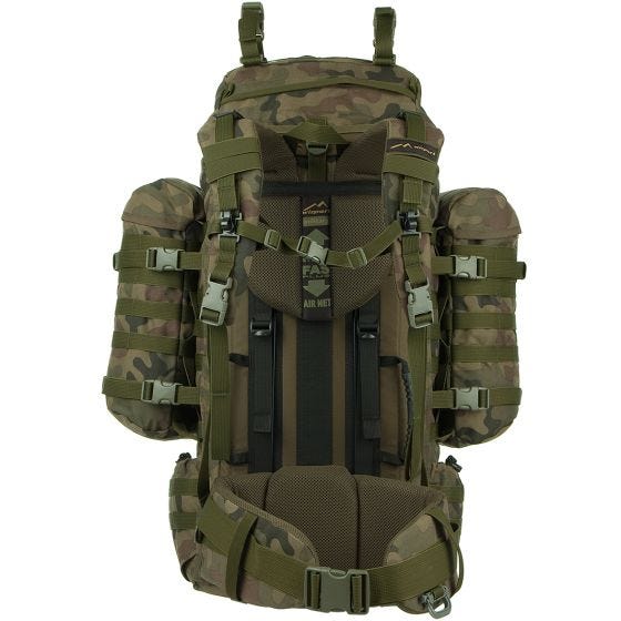Plecak Wisport Raccoon 65L PL Woodland