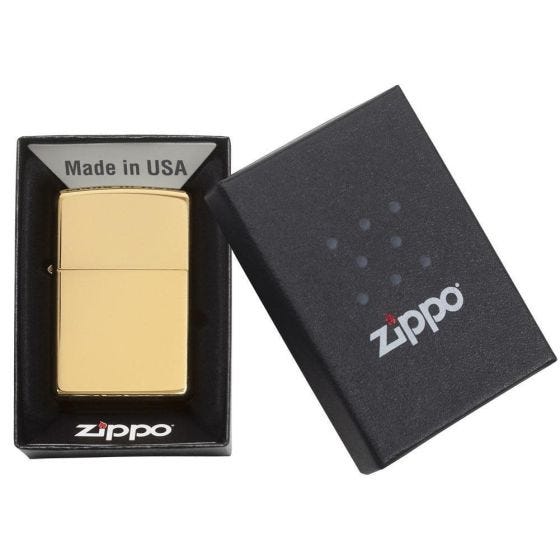 Zapalniczka Zippo High Polish Brass
